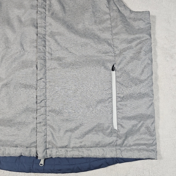 Zero Restriction Kiely Water Repellent Reversible Vest Blue / Gray Men's XL - Picture 2 of 12